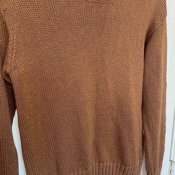 Paige Bea Metallic Camel Knit - Picture 6 of 7